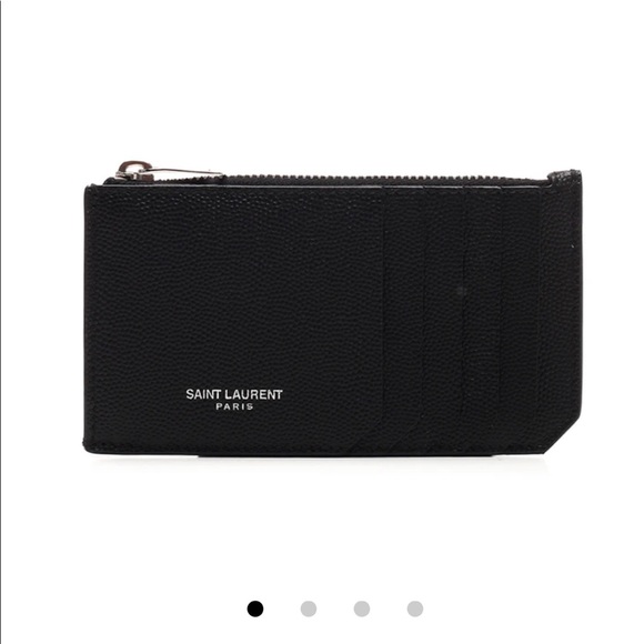 Saint Laurent Zip card holder - Picture 1 of 5
